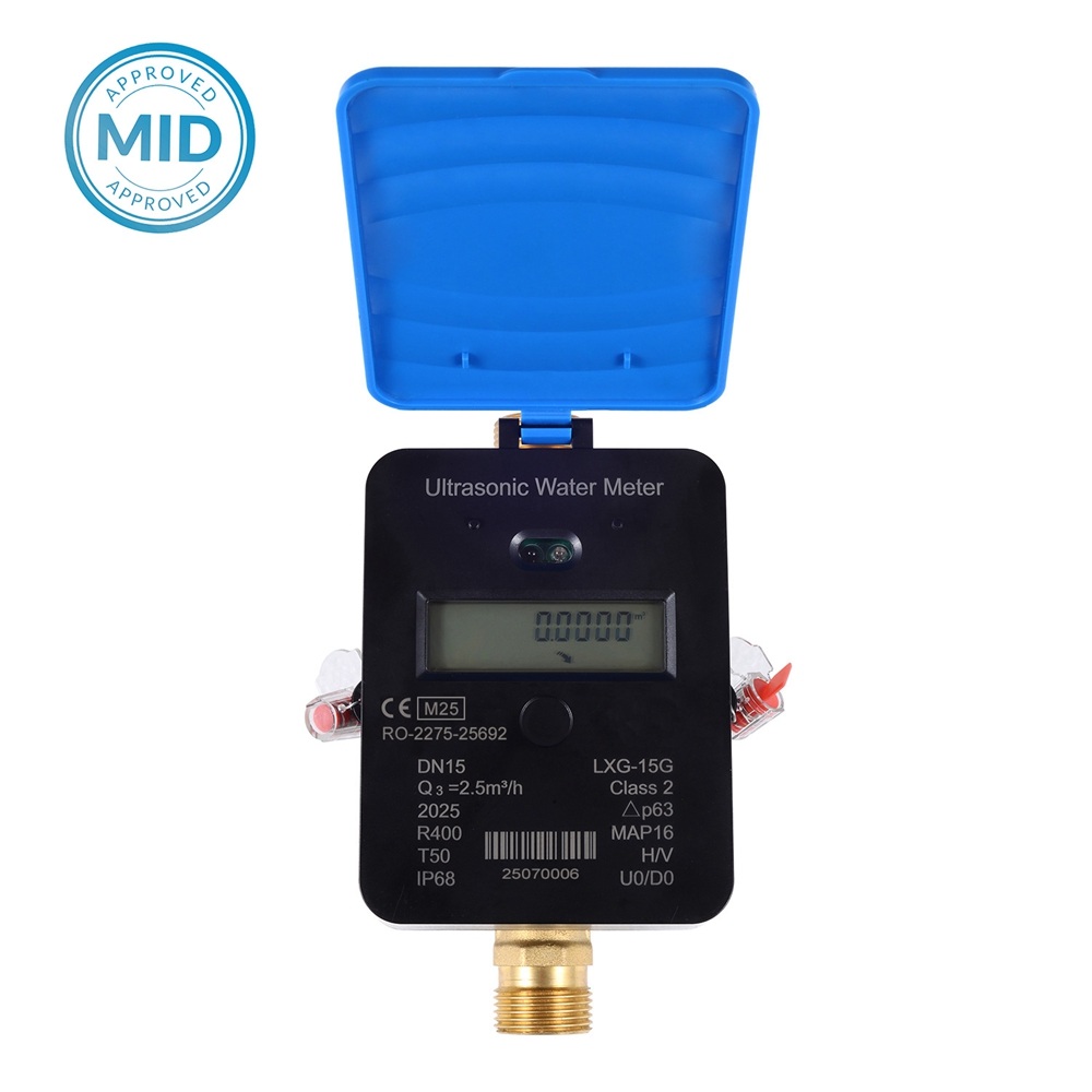 MID Approved LXC-15G-40G Residential Ultrasonic Water Meter