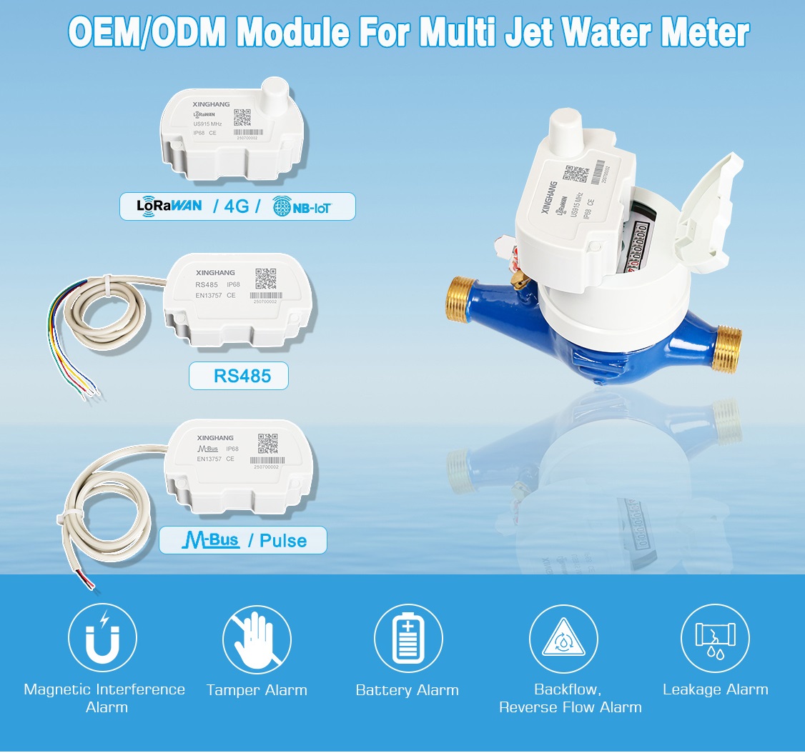 OEM/ODM Multi Jet Water Meter Module